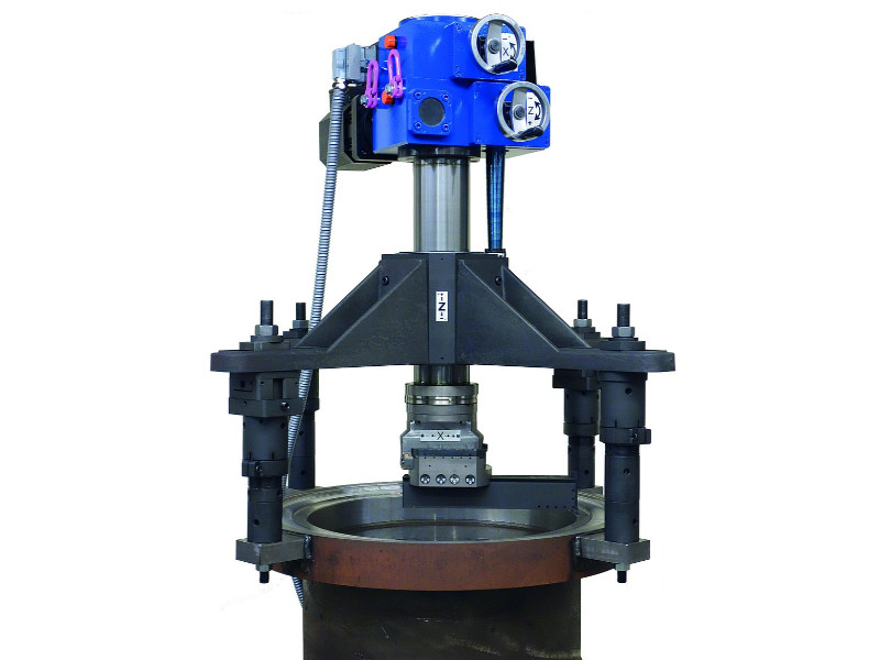 TD Portable lathes for sealing flanges, laces, bores EFCO Cutting and Turning - TD Portable lathes for sealing flanges, laces, bores