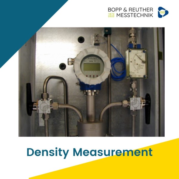 BR density and concentration measurement with DIMF