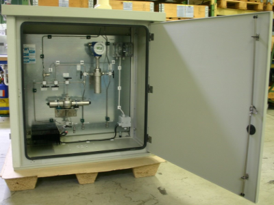 Cabinet for density and concentration measurement