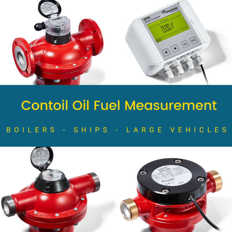 CONTOIL® fuel oil meters with 15 - 50 mm size up to 30.000 l/h flow range to monitor and optimize the flow and consumption       Heating systems (burners, boilers, tar processing)     in ships, generators and large vehicles     integrated processing for batching, filling, dosing