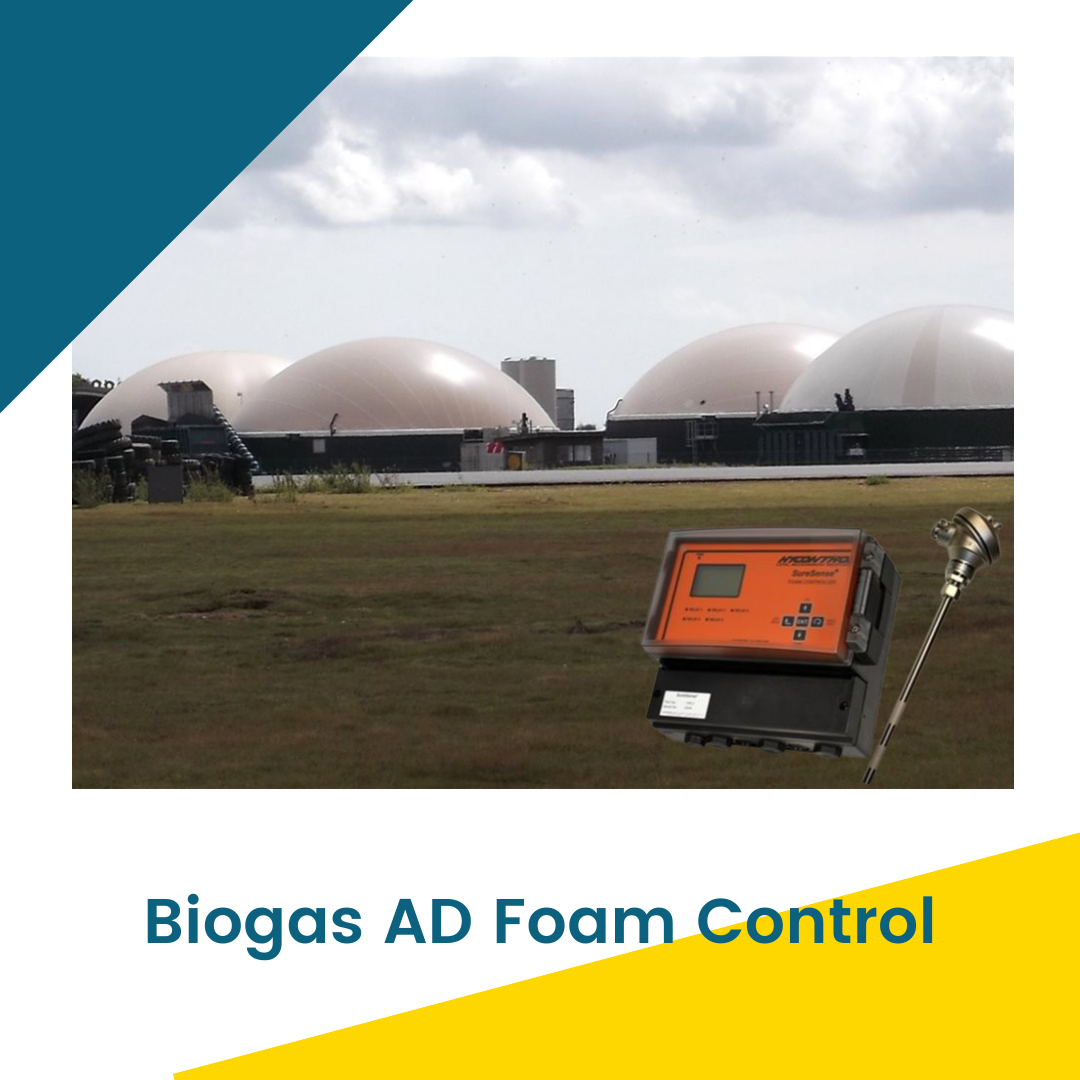 Biogas Anaerobic Digester Foam Control with Hycontrol