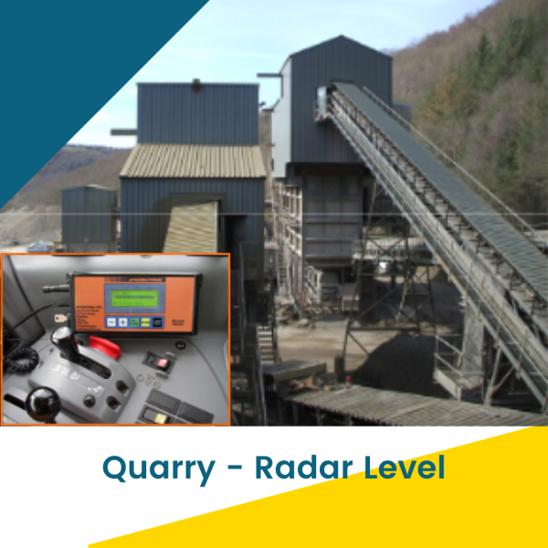Quarry Project hycontrol lafarge wireless level measurement