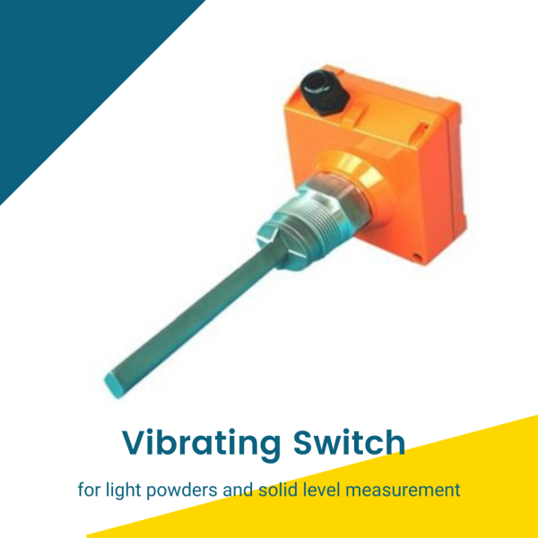 vibrating switch Hycontrol DP type for solids and powders level measurement