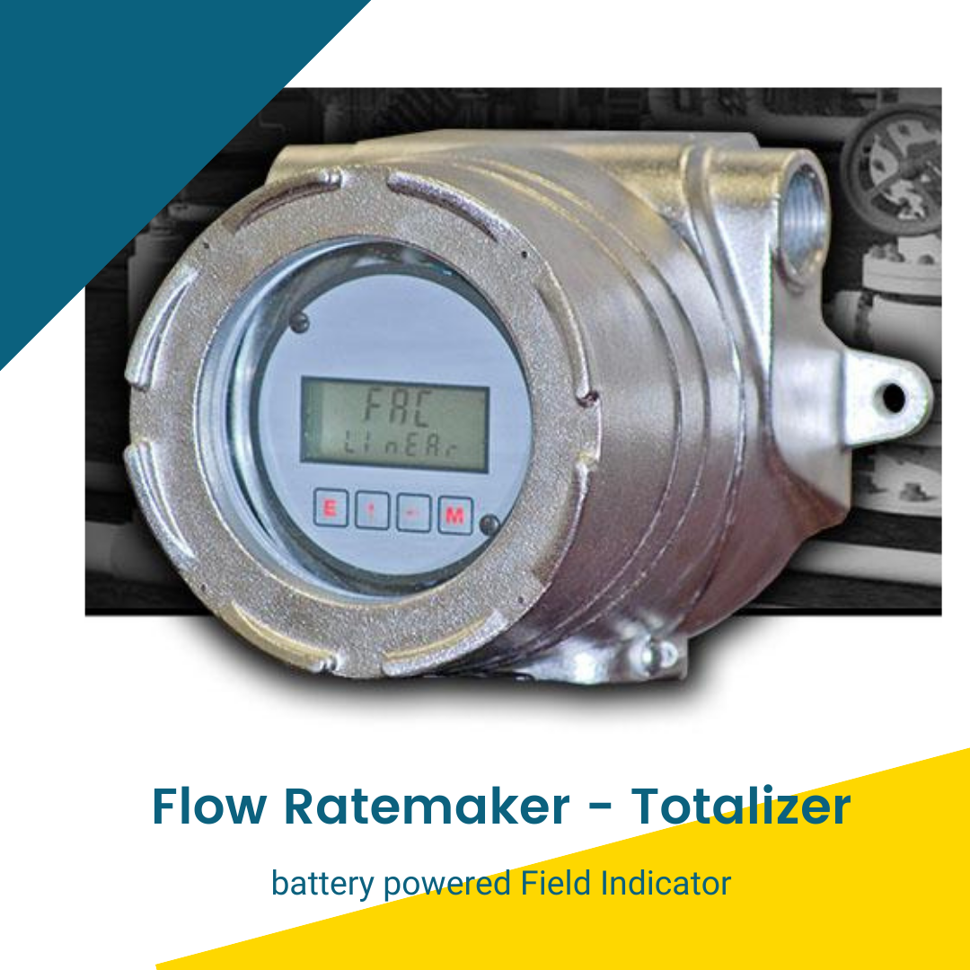 Battery Powered Flowrate & Total Indicator KEP 