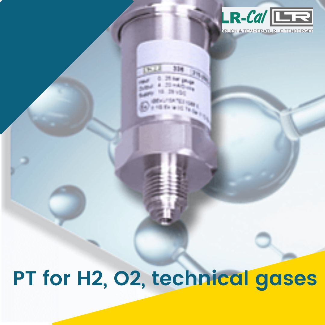 LR LPT 336 Leitenberger Pressure Transmitter for technical gases, hydrogen, oxygen, fuel cell
