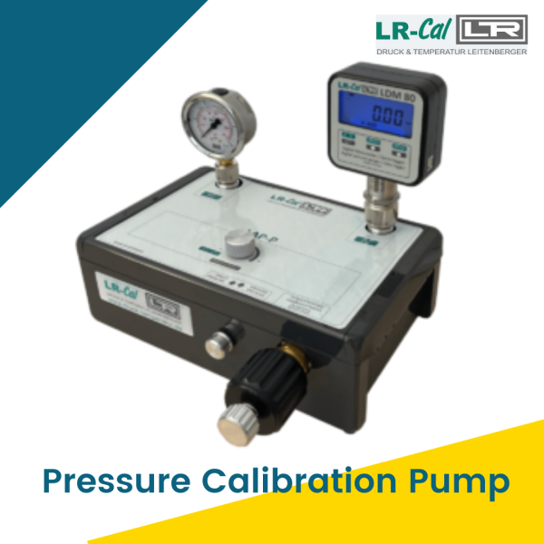 Leitenberger LR-LAP P electrical pressure calibration testpump -0.9 to 25 bar