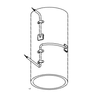 tubeskin surface temperature sensor