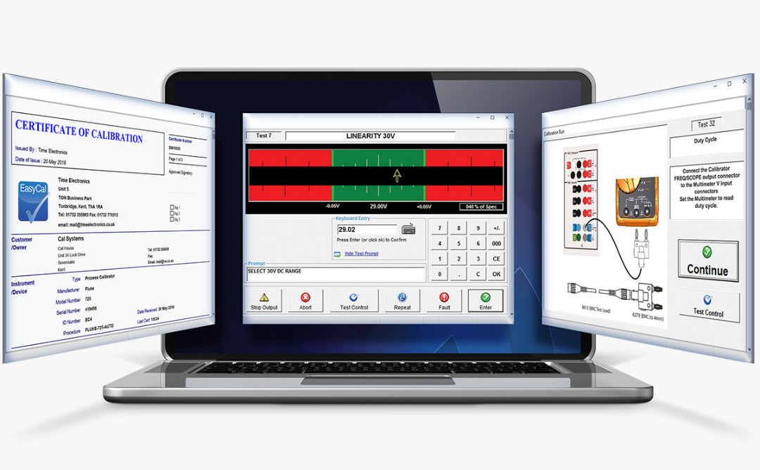 Time Electronics Easycal Software